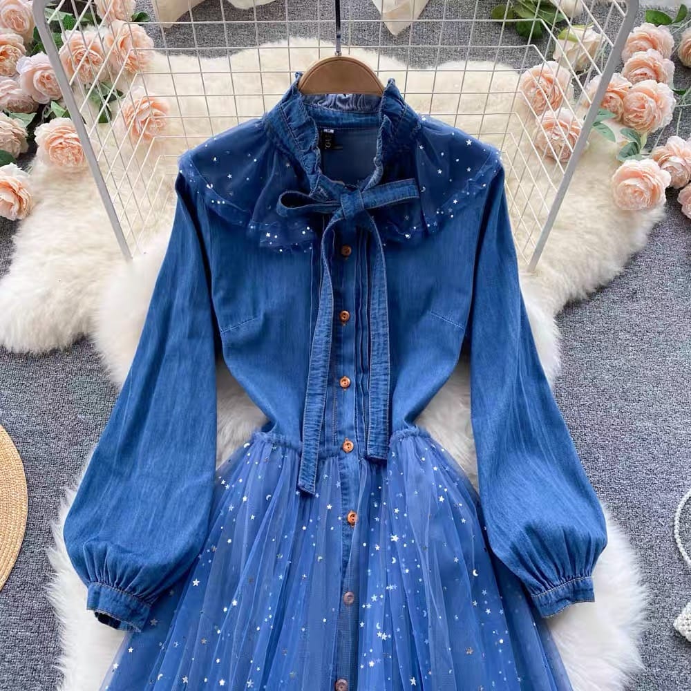 Off the grid denim dress DD1 image