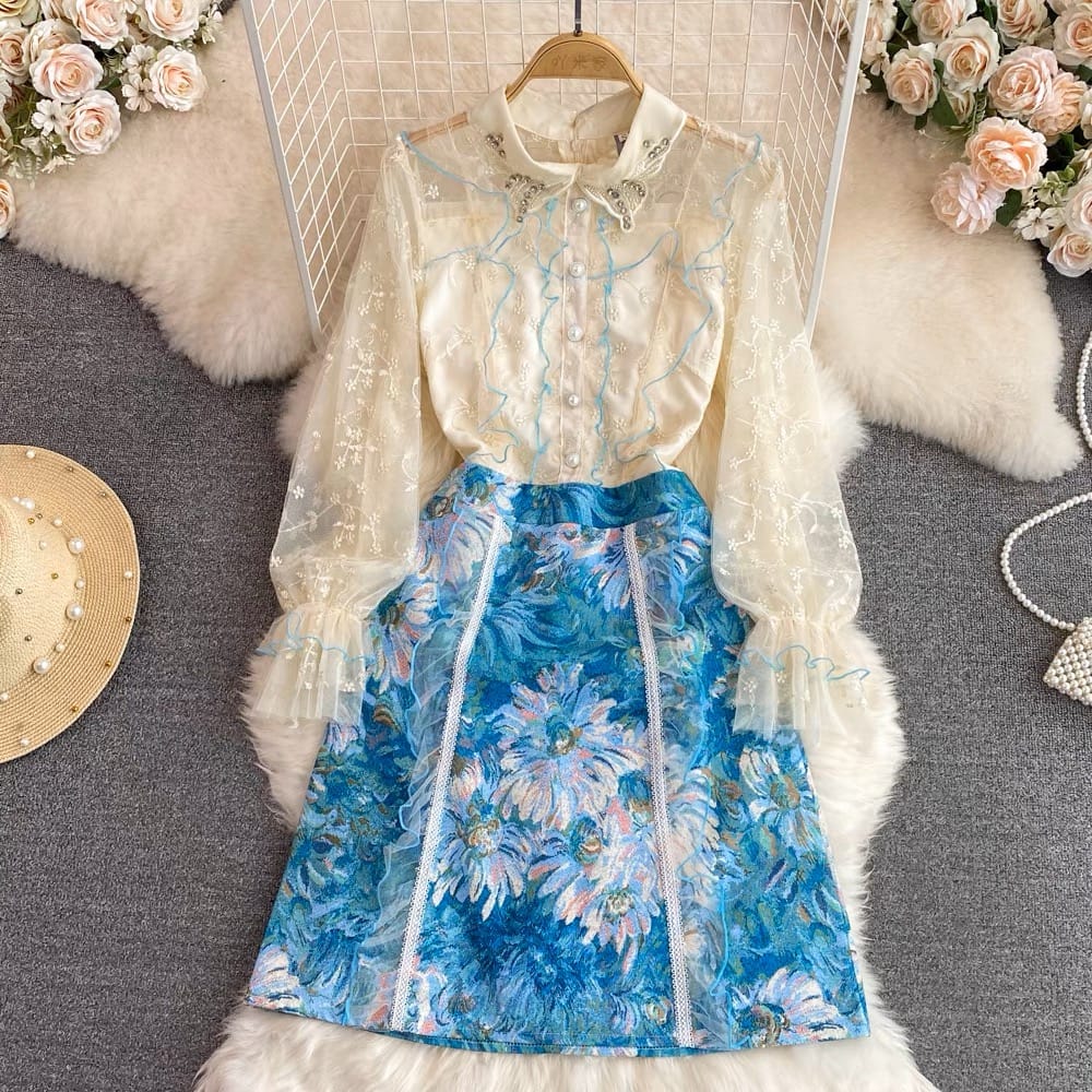 A night to remember brocade dress FD208 image