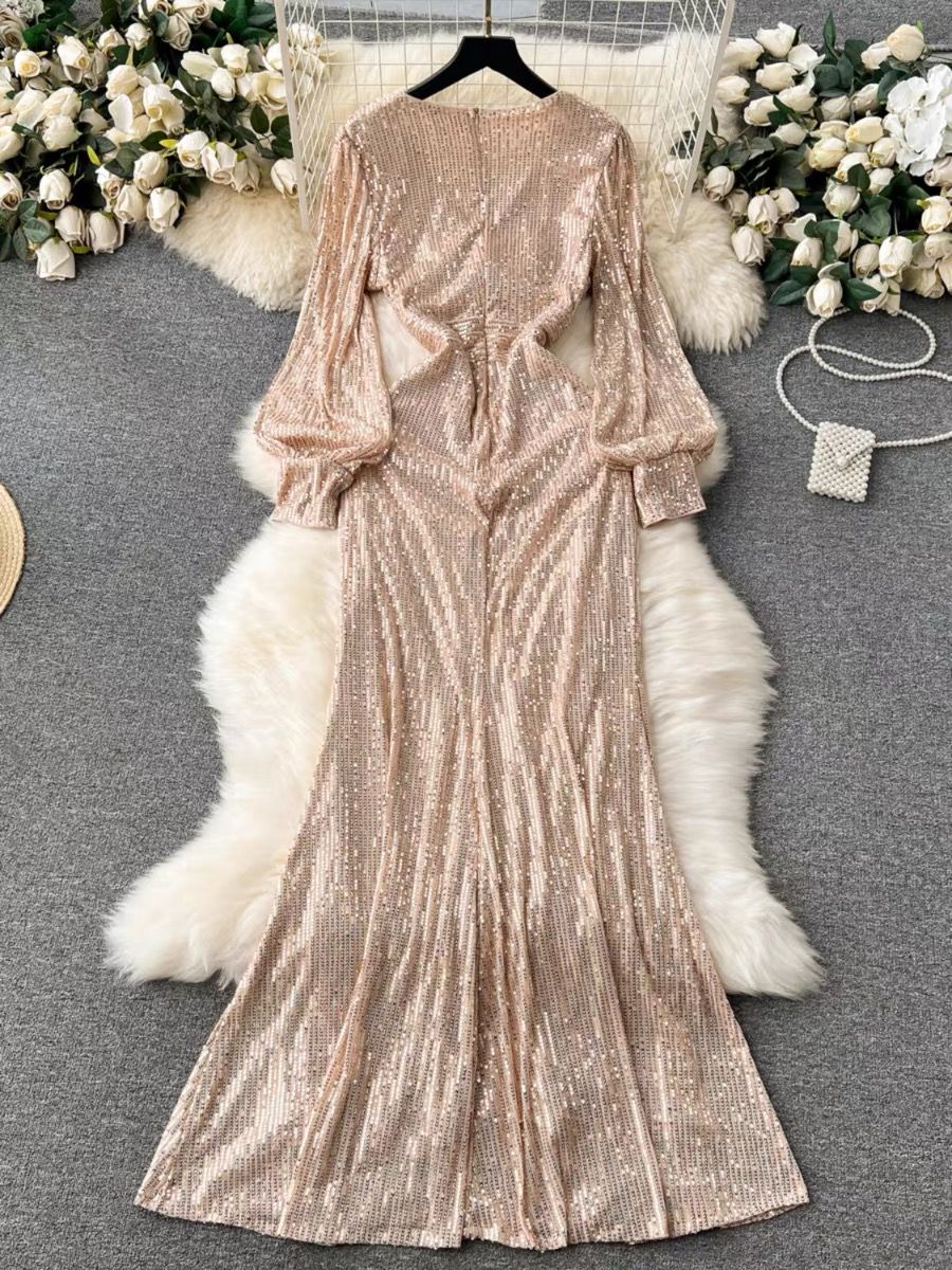 Don’t be a tease sequin dress EVD172 image