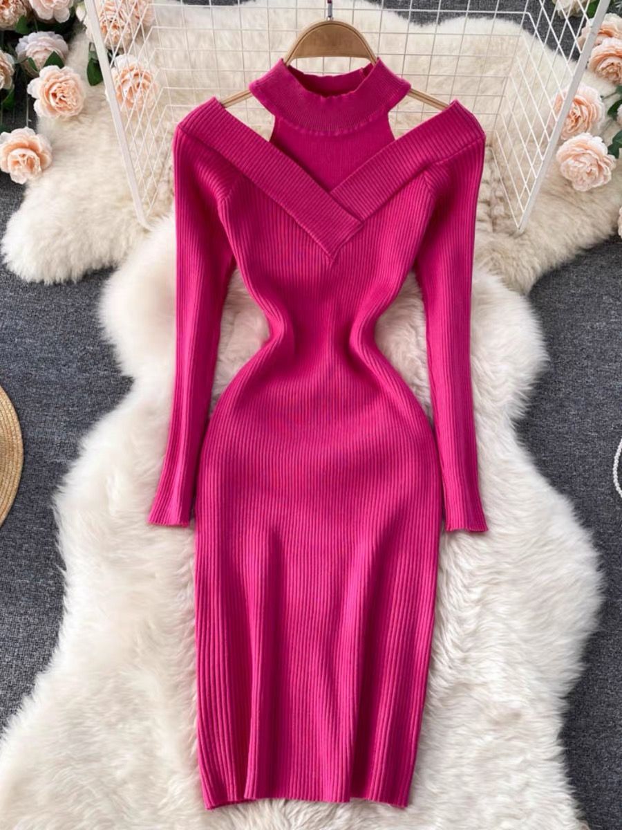 Los Angeles dreaming knitted dress KBC162 image