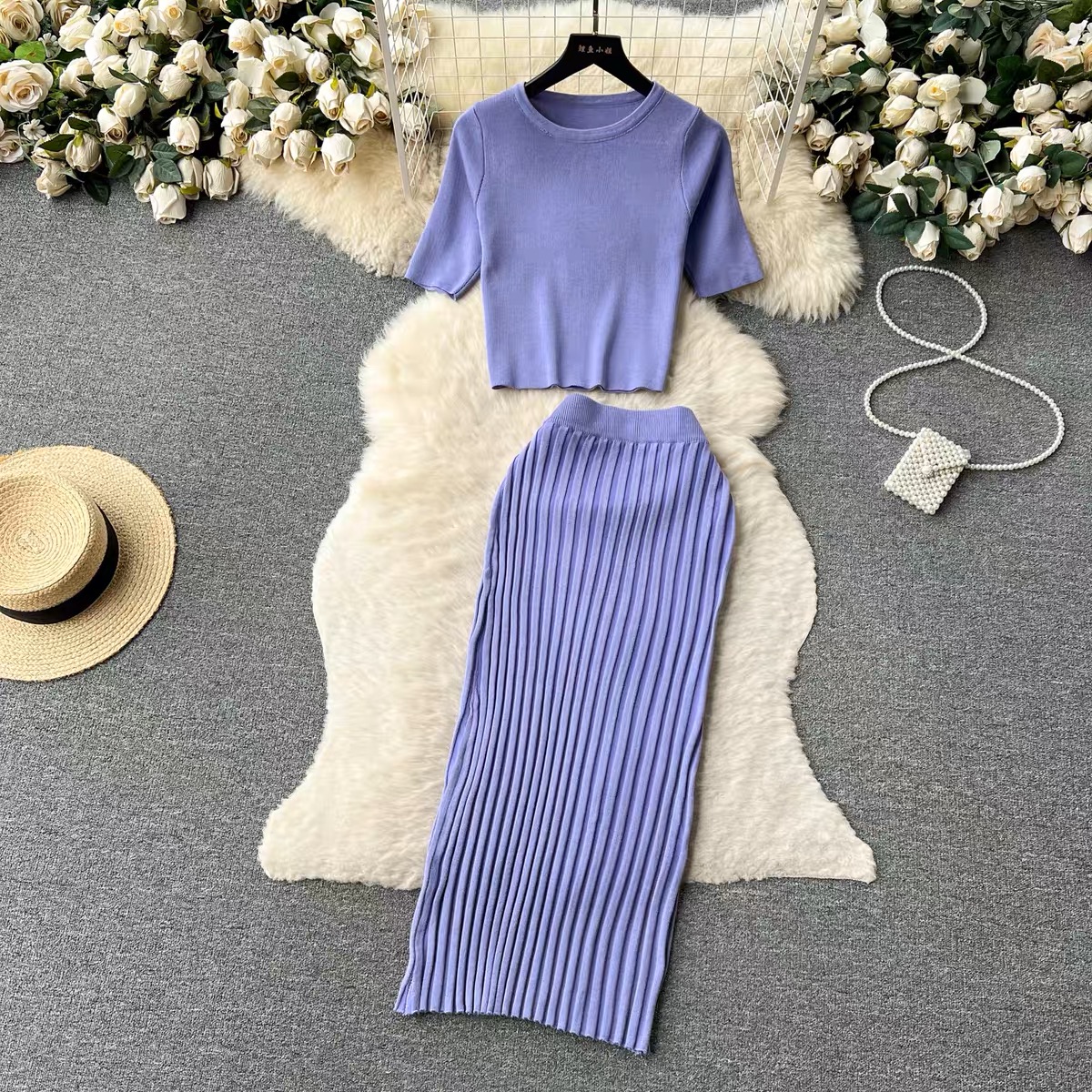 Stay true knit set TPZZ2180 image