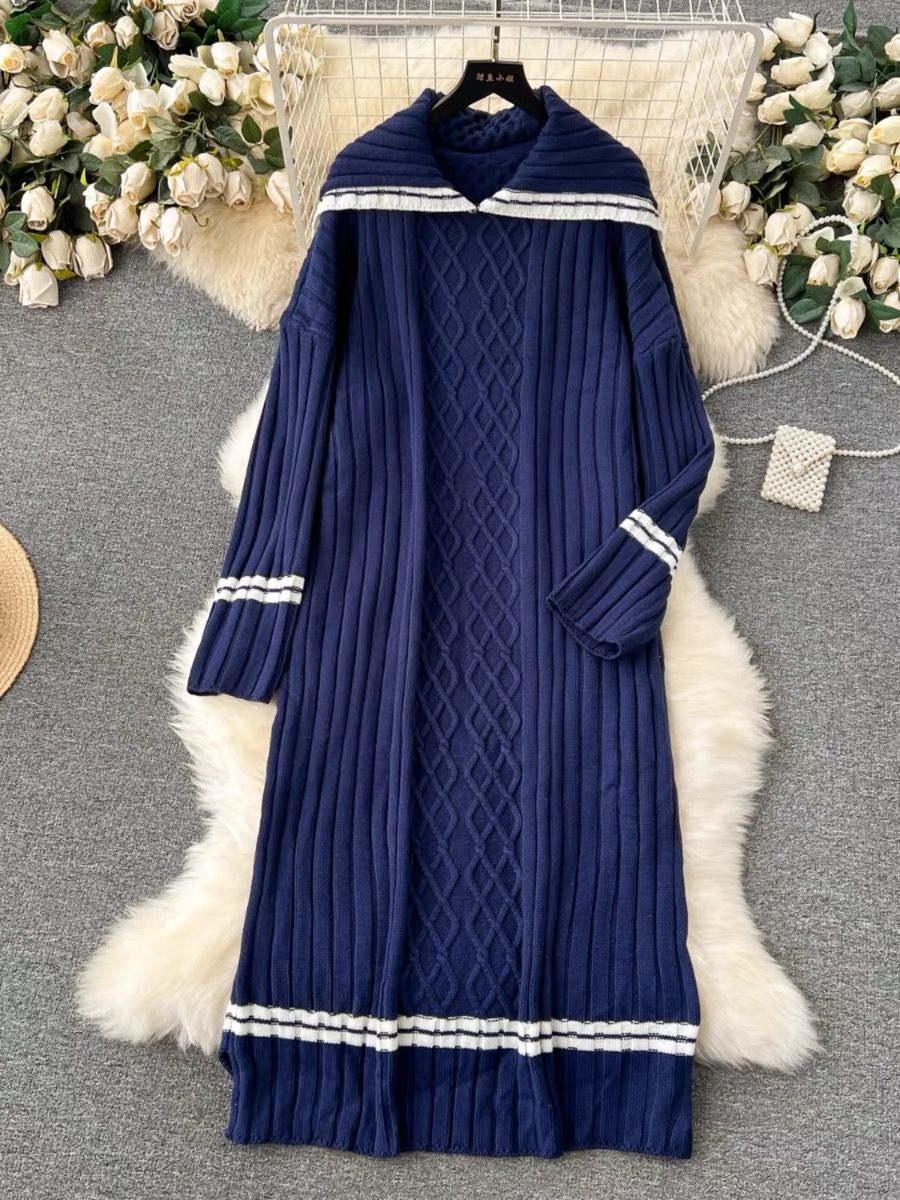 Liberty knit sweater dress KD152 image