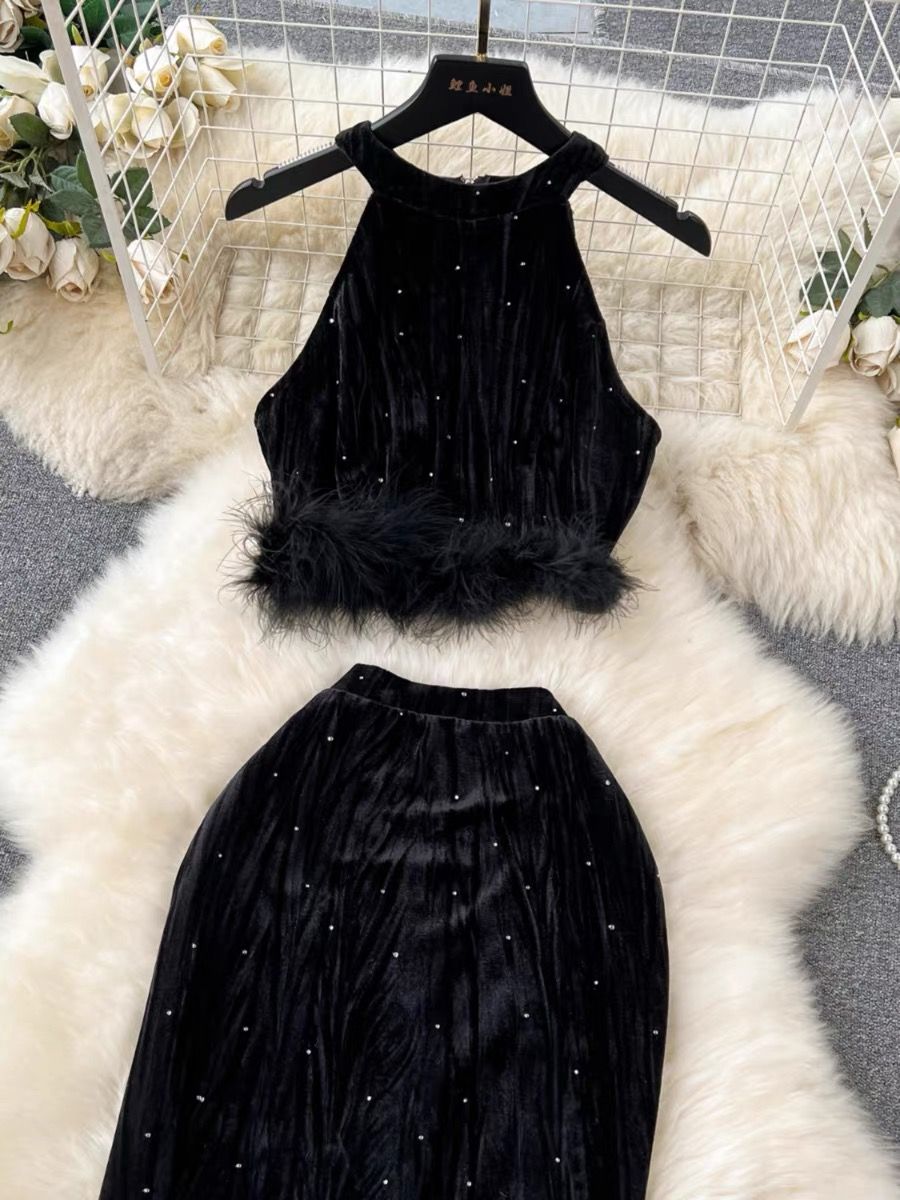 Falls favorite glitter fur set TPZZ3162 image