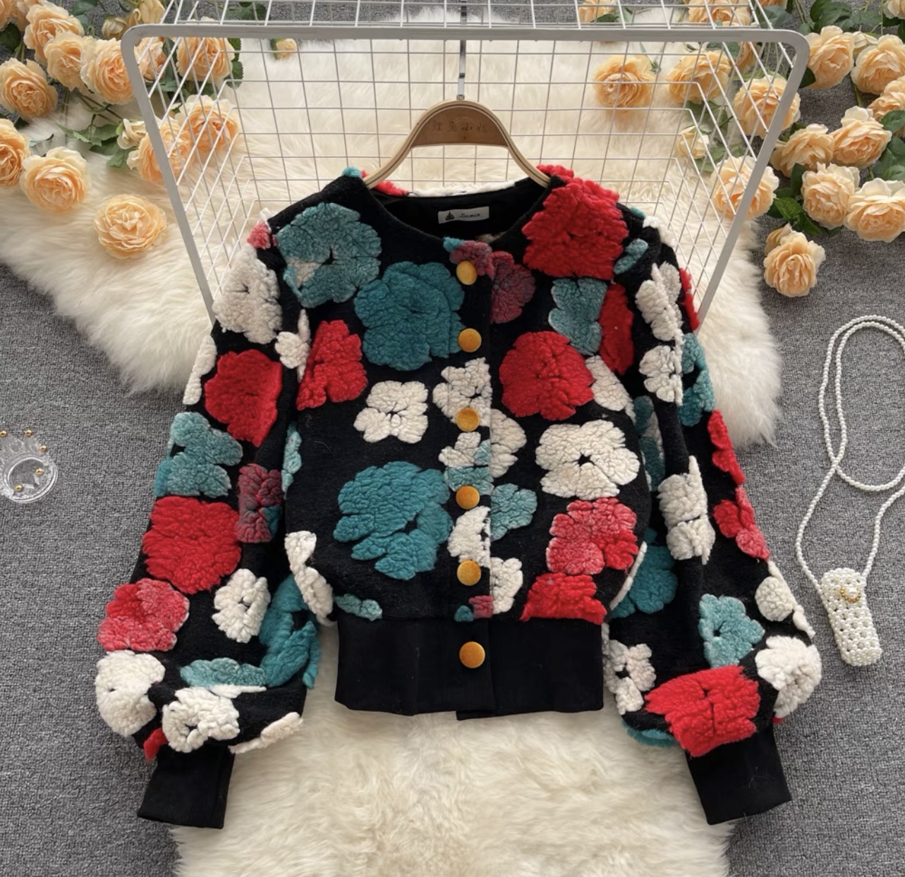 Night in Denver embroidery sweater SZZ811 image