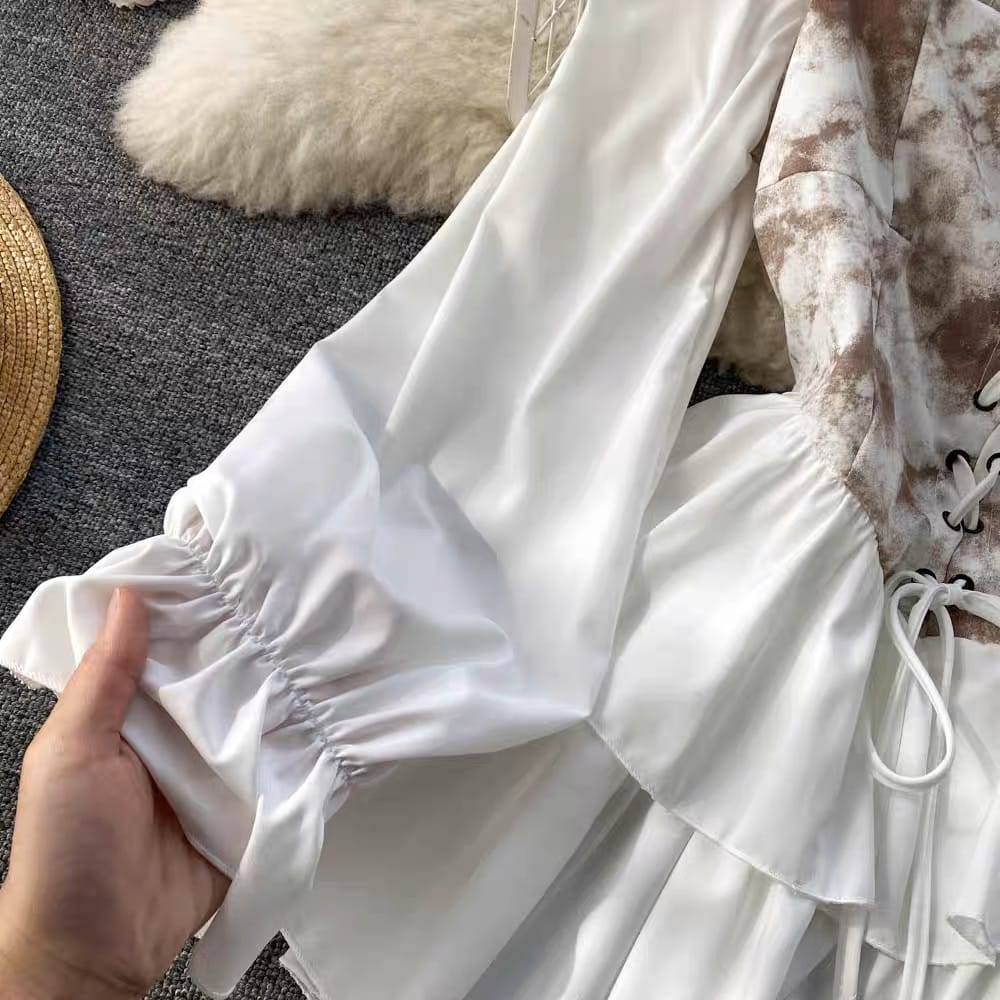 Summer lunch dates corset dress CD329 image