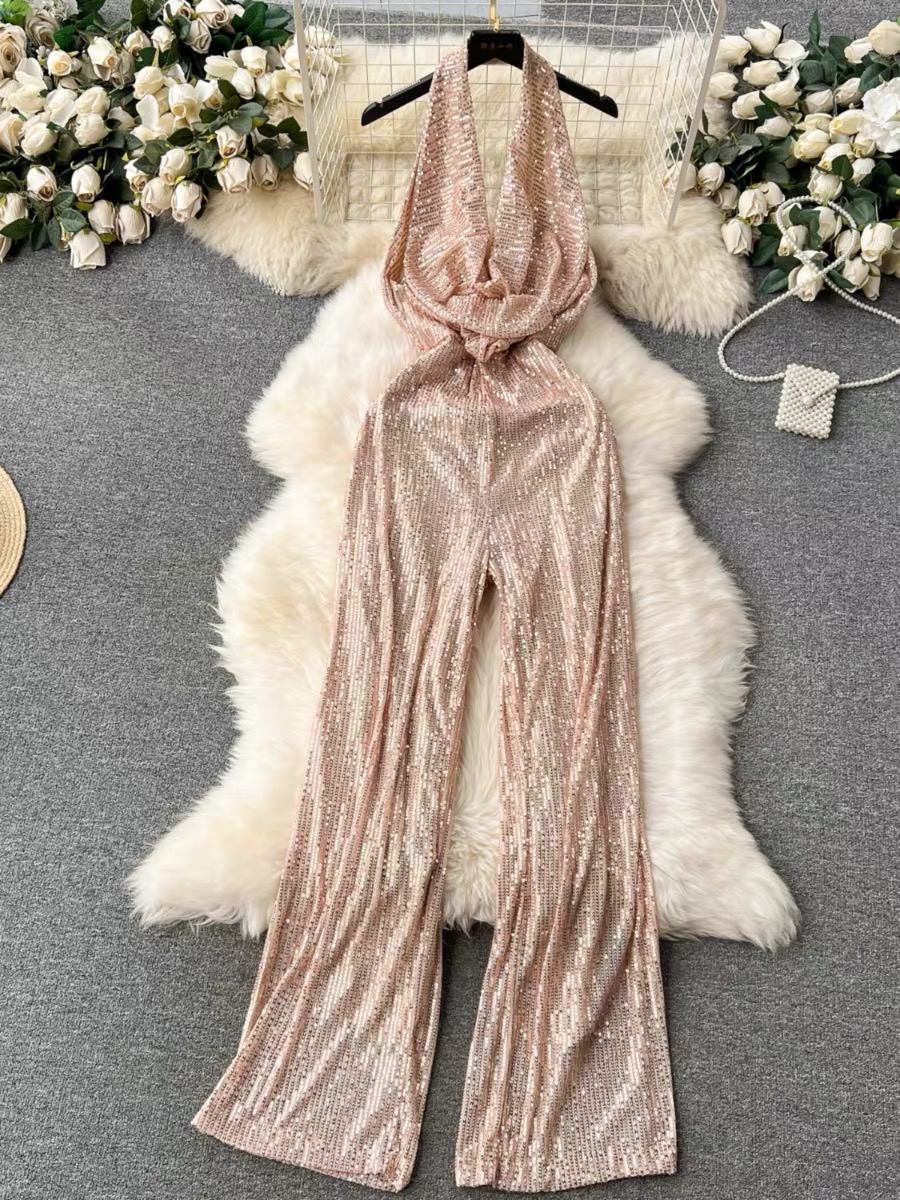 Oh baby sequin jumpsuit  JRZZ680 image