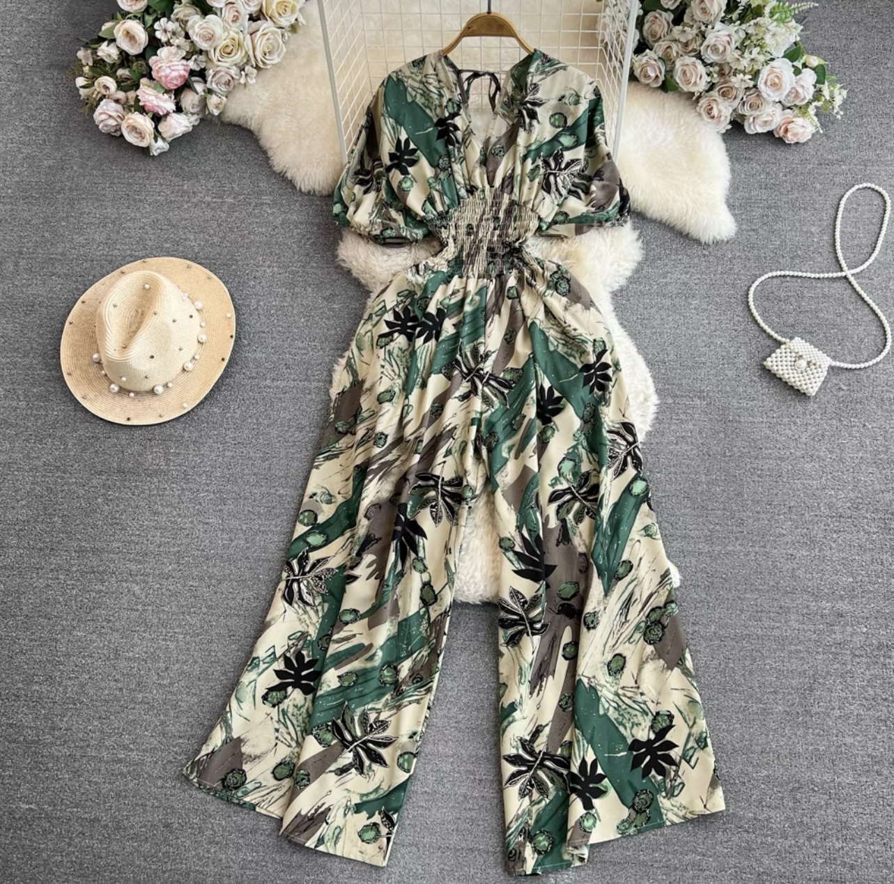 Nights like this print jumpsuit JRZZ626 image