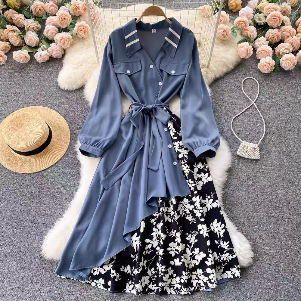 Two meets one style dress FD29 image