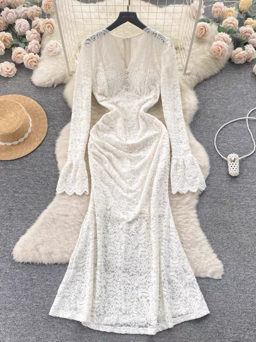 Edith J lace dress FD516 image