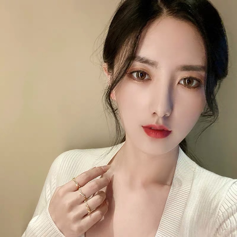 Show me off gold rings set JW127 image