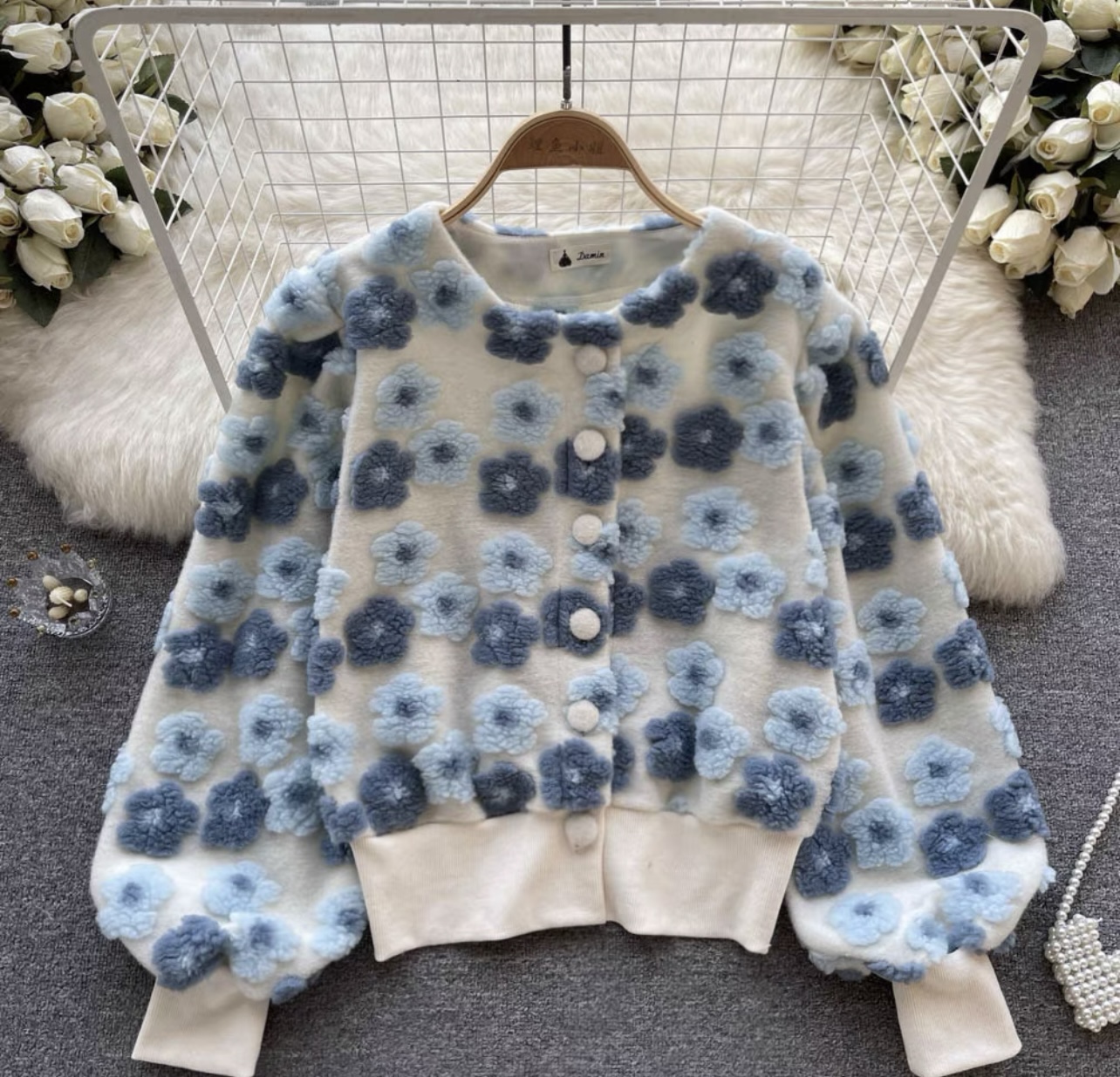 Night in Denver embroidery sweater SZZ811 image