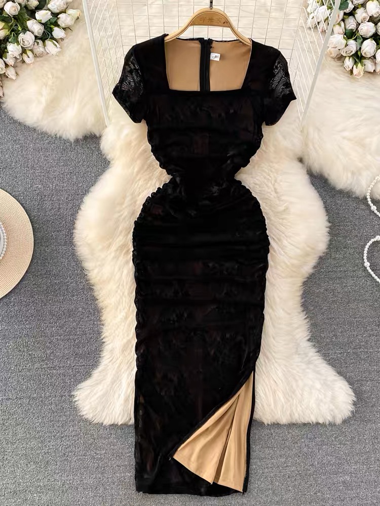 Listen up side cut gown FBC31 image