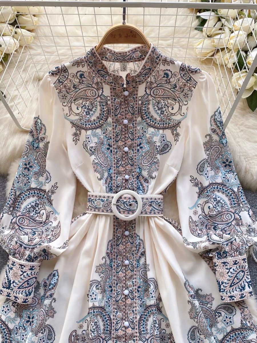 My gorgeous nightmare print dress ED181 image