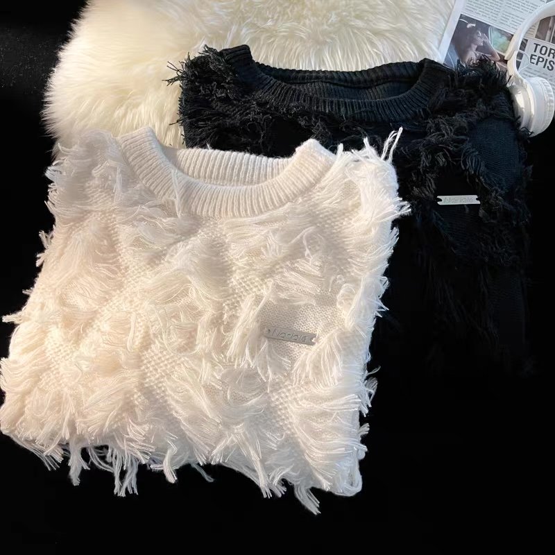 Golden hour fluffy sweater SSZZ453 image