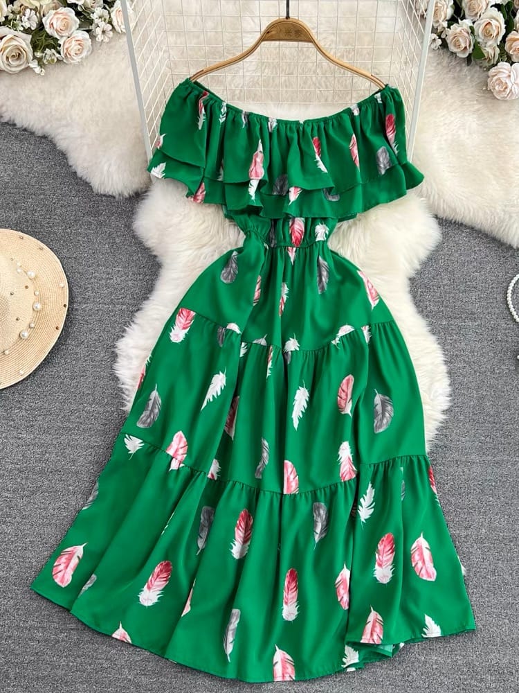 Stepping out off shoulder dress CD232 image