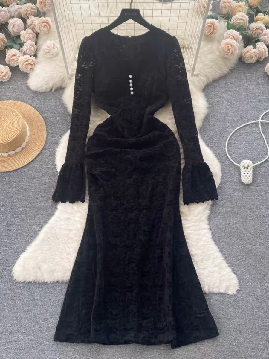 Edith J lace dress FD516 image