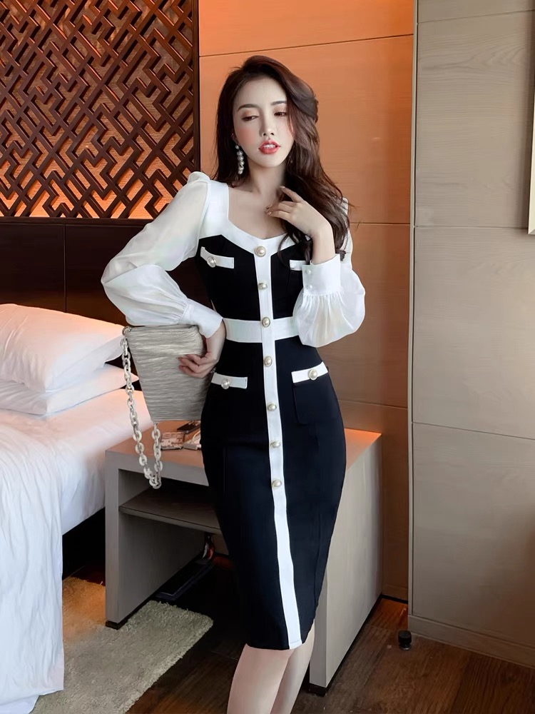 In a relationship knit gown FBC10 image