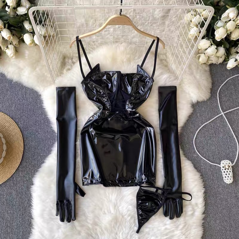 Starlight dinner leather gown set CBC155 image