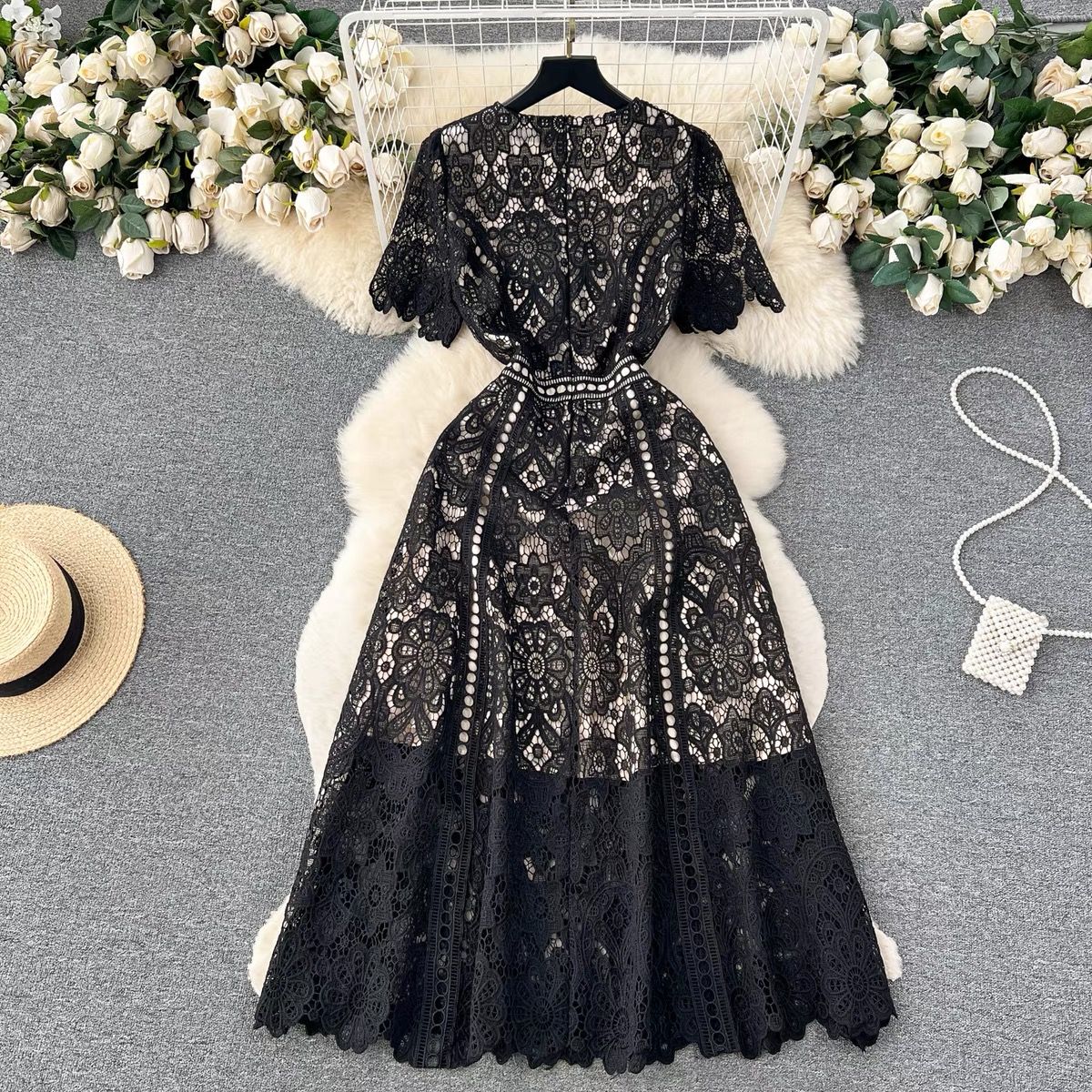 A night to remember lace dress FD289 image
