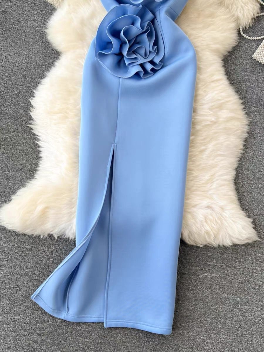 BFF bridesmaid floral dress EBC72 image