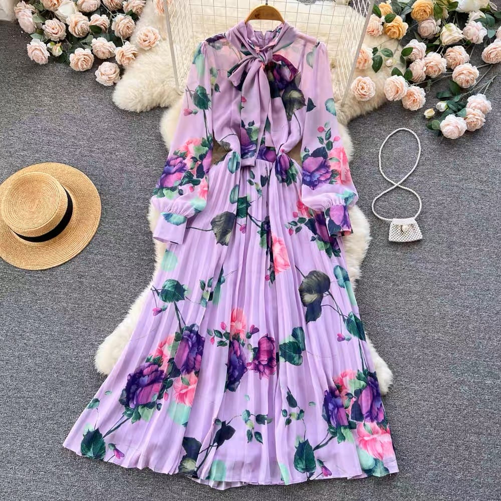 Picnic party floral dress CD195 image