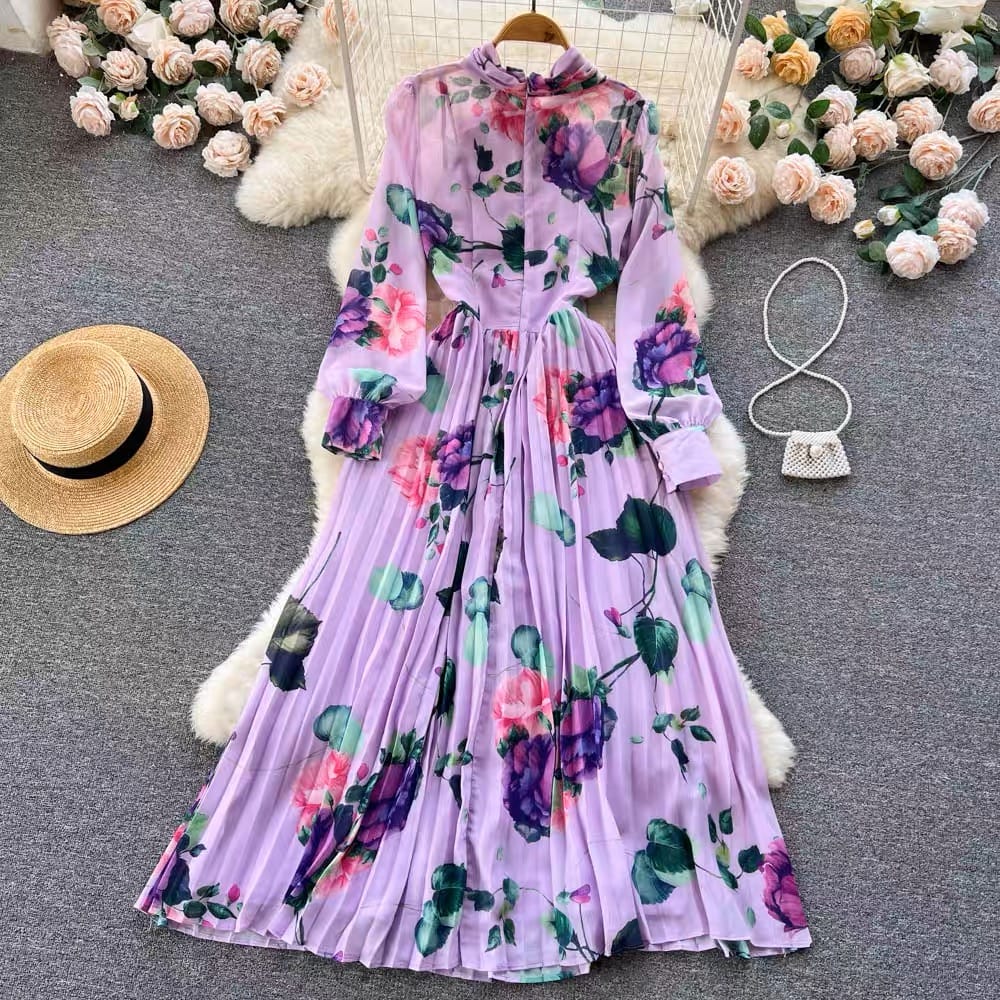 Picnic party floral dress CD195 image