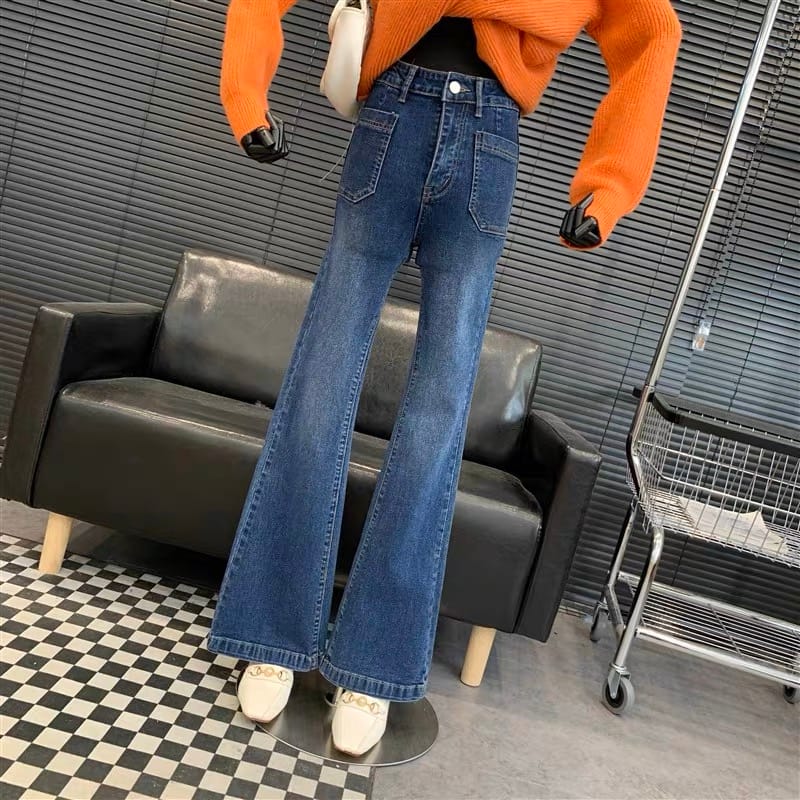 On my own terms denim jeans image