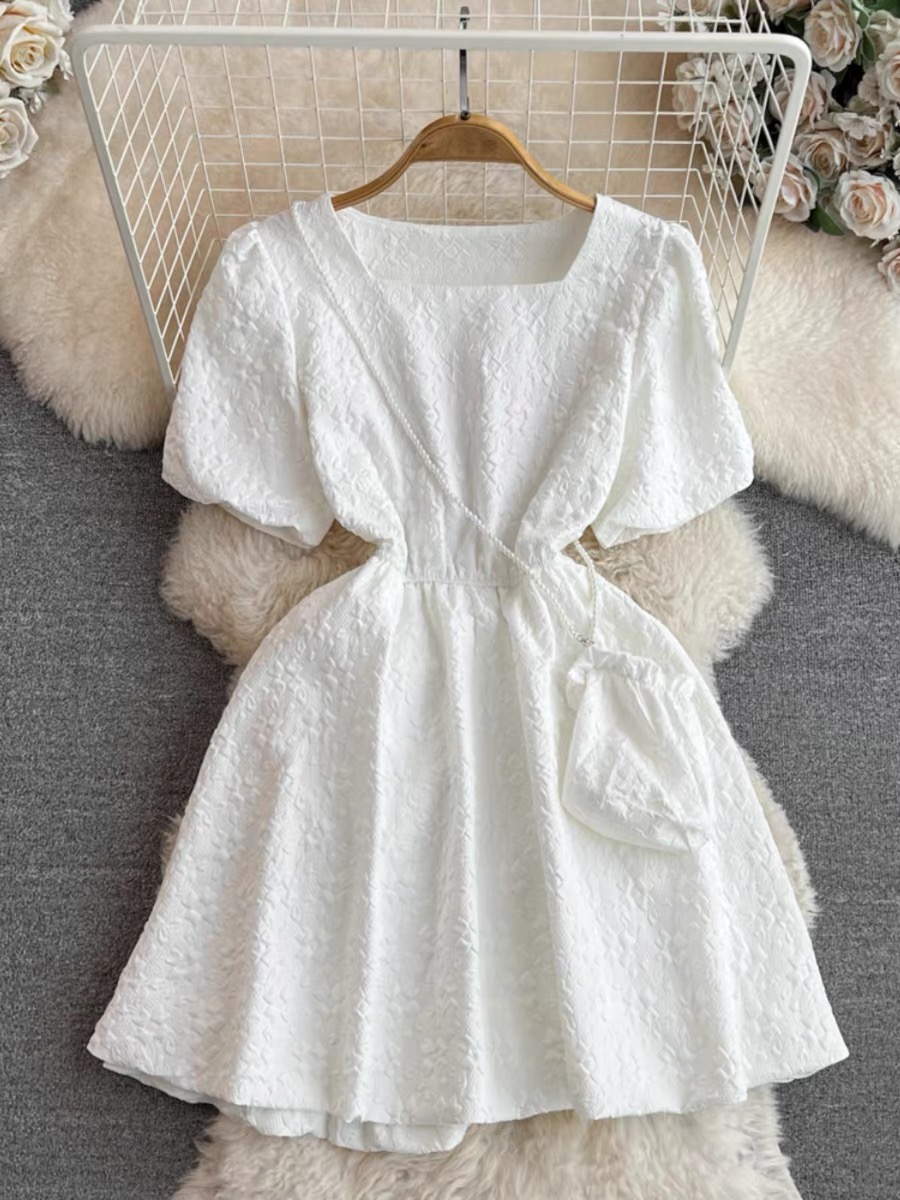 Over the hills ruched dress & purse CD733 image