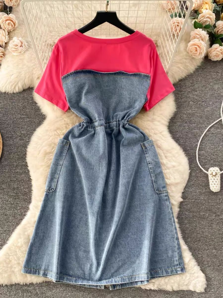 Let’s go out denim dress DD32 image