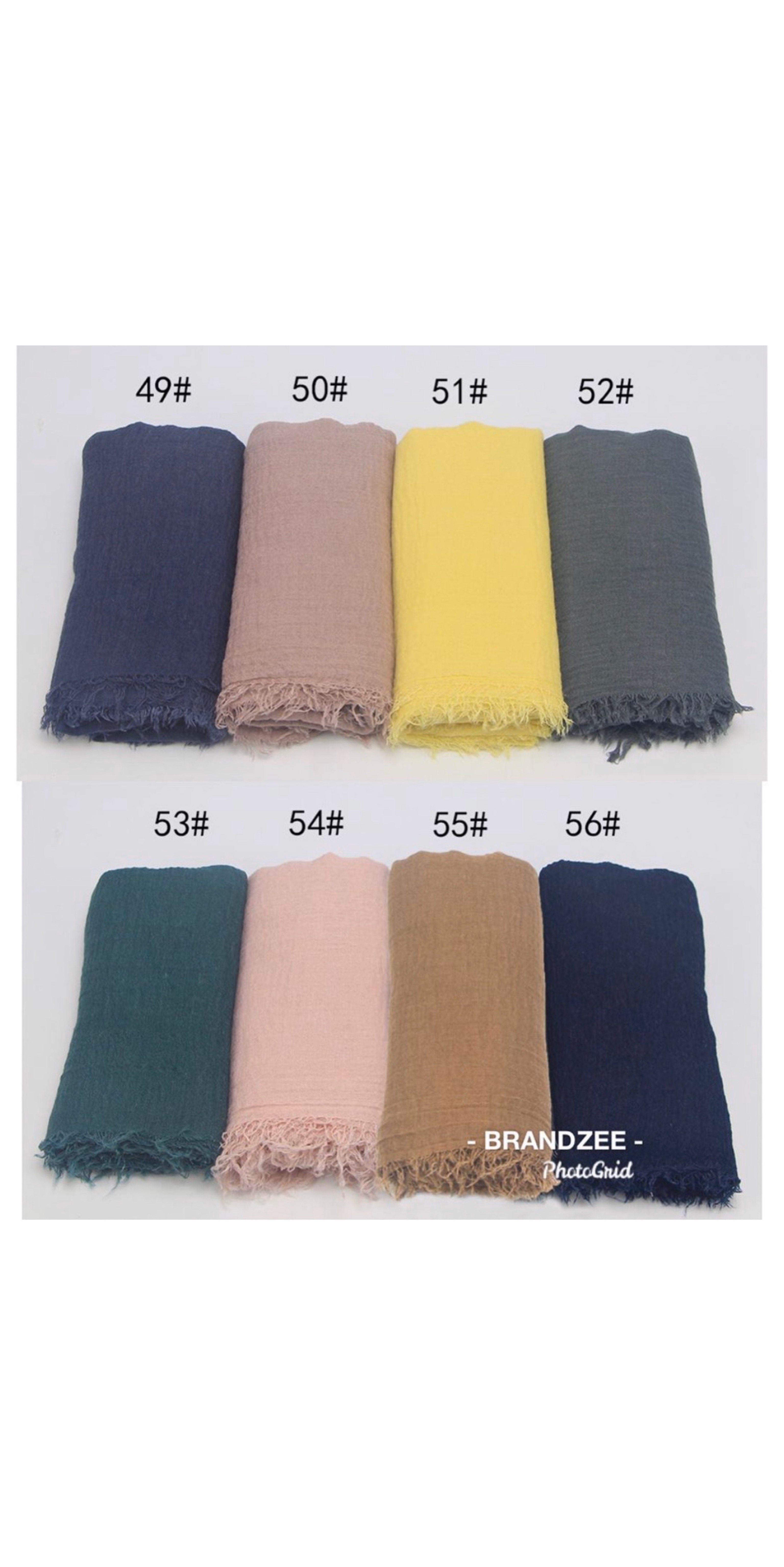 Crinkle cotton veil HW101 image