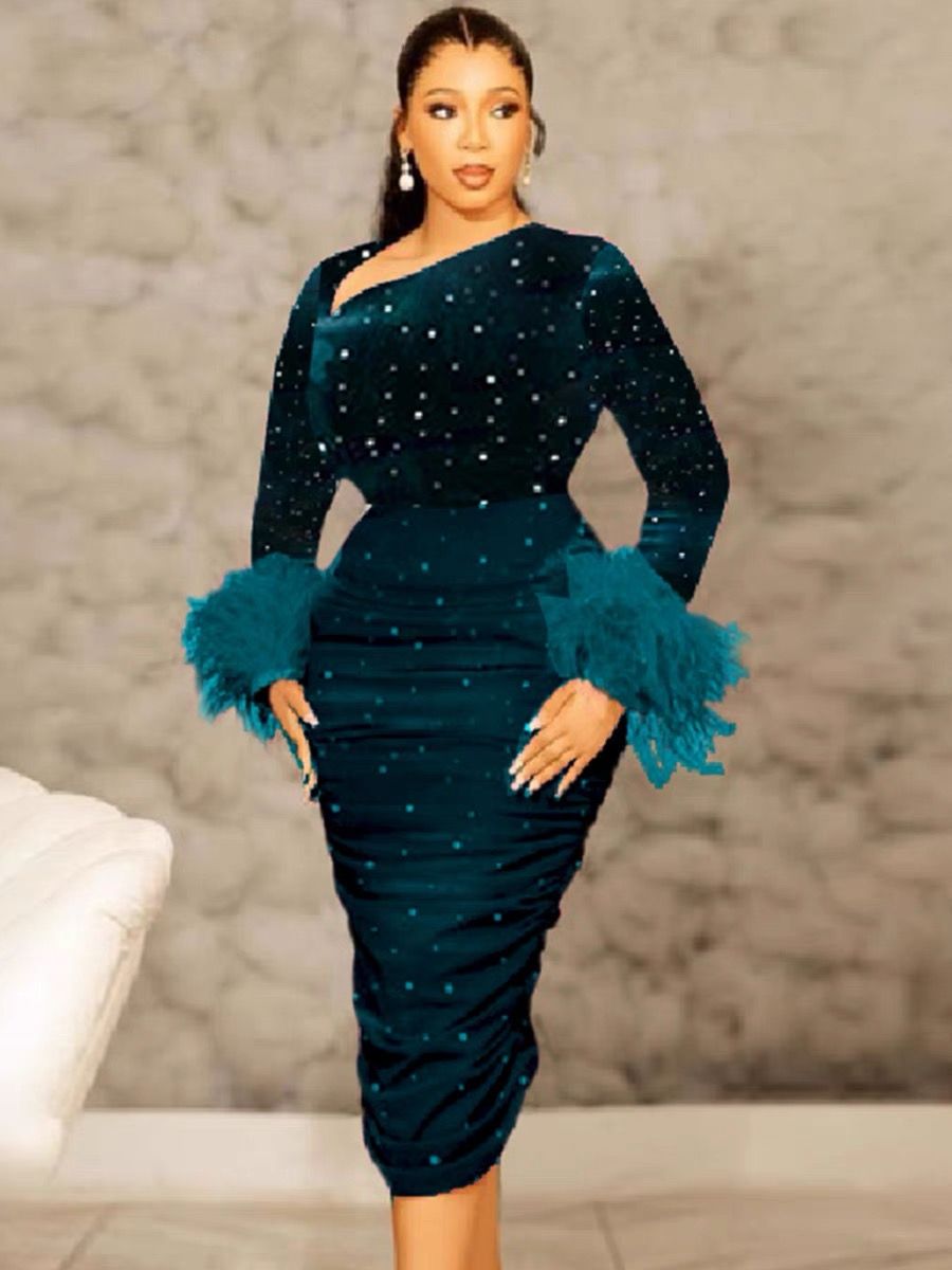 Dinner date sparkle dress EBC54 image