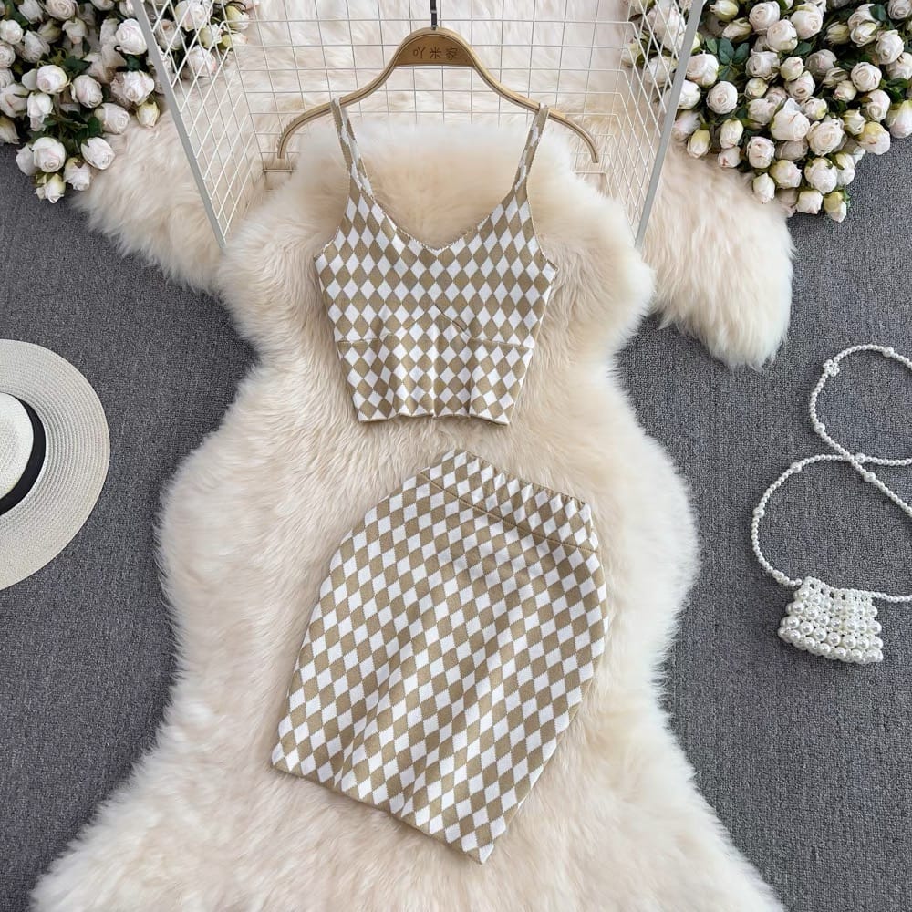 The entertainer plaid set TPZZ885 image