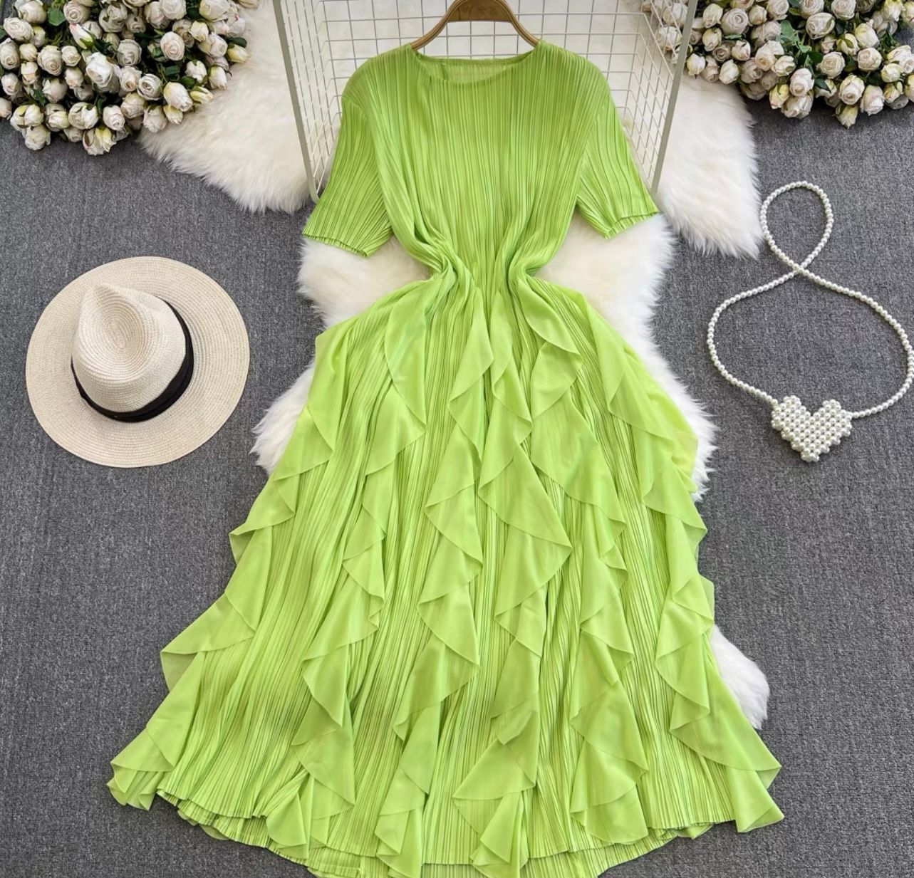 Strongest link ruffle dress FD284 image