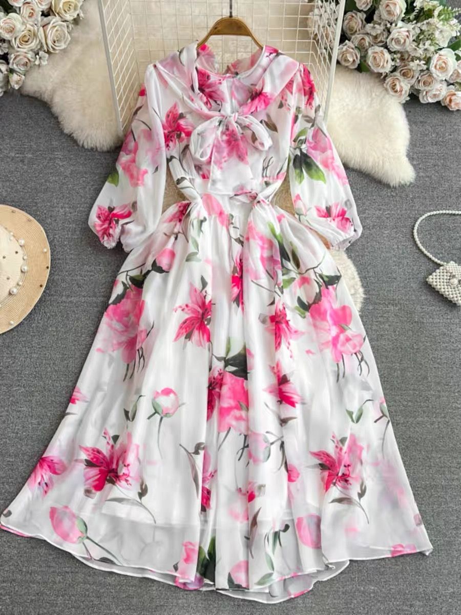 The legend floral dress CD691 image