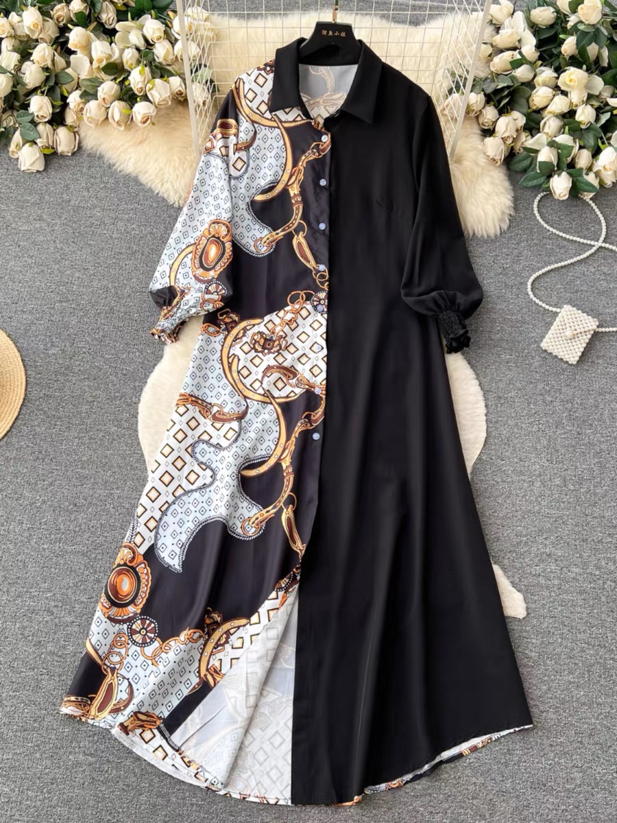 Exclusive invite shirt dress DZZ3398 image