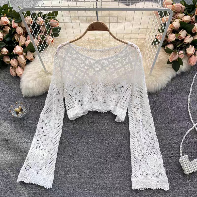 Vitamin beach net top TZZ544 image