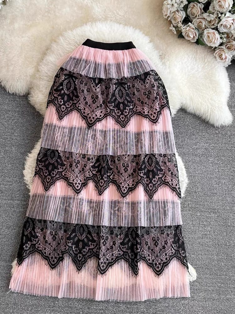 Watch me shine lace skirt  SZZ400 image