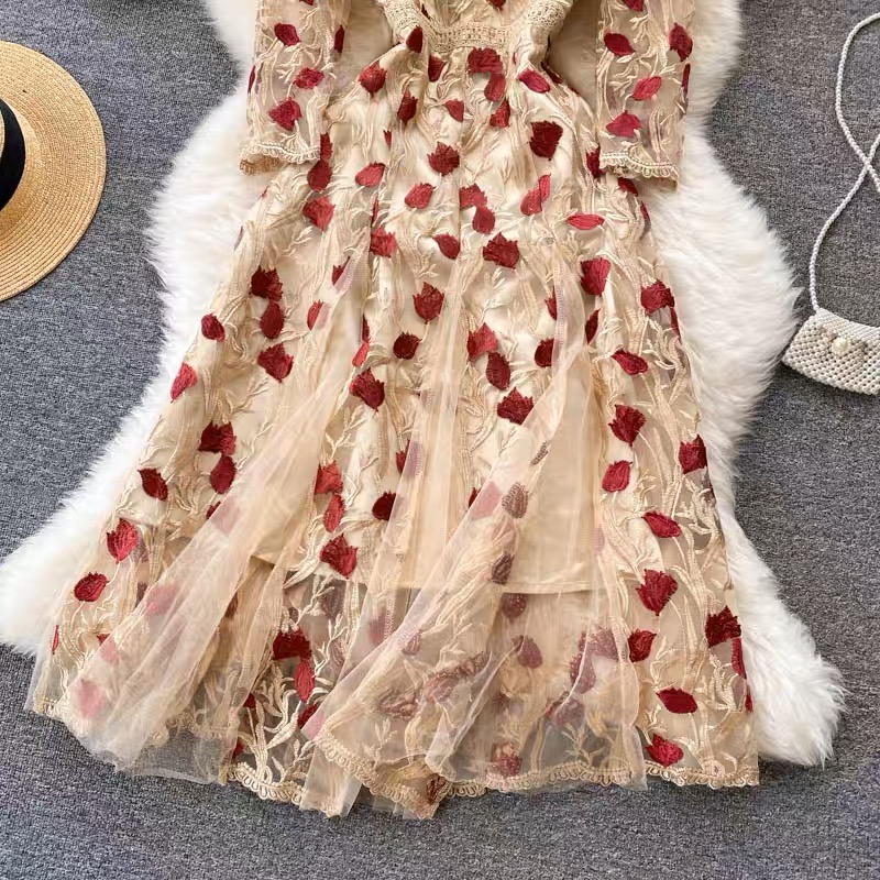 Feeling romantic floral dress FD123 image