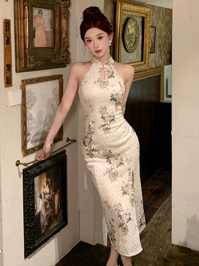 No feelings qipao dress Q231 image