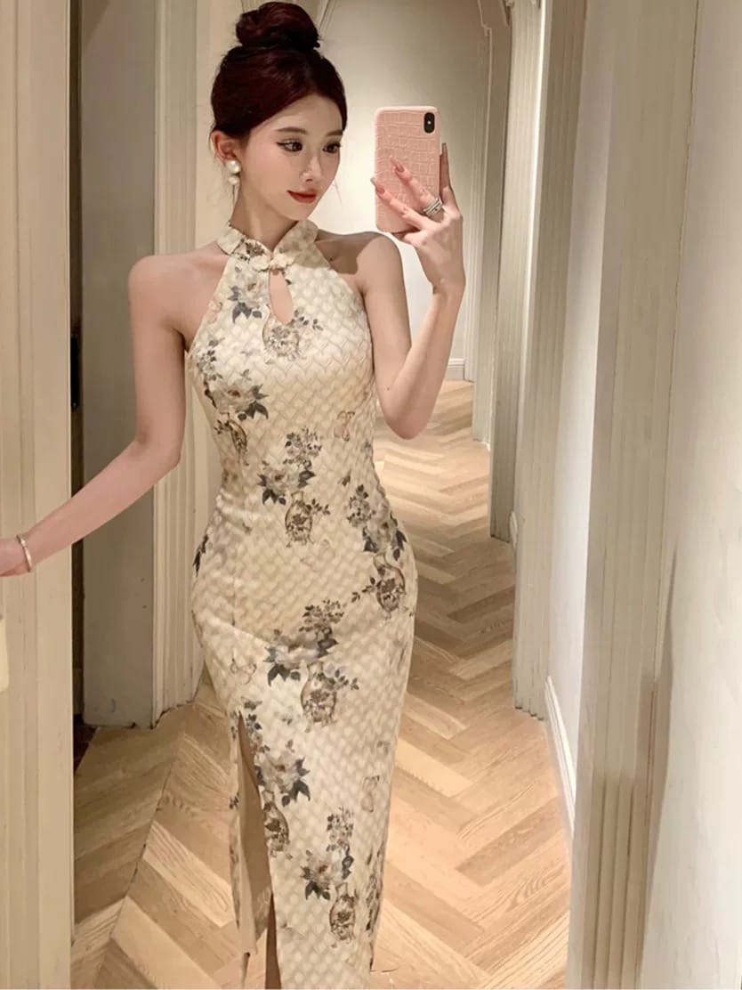 No feelings qipao dress Q231 image