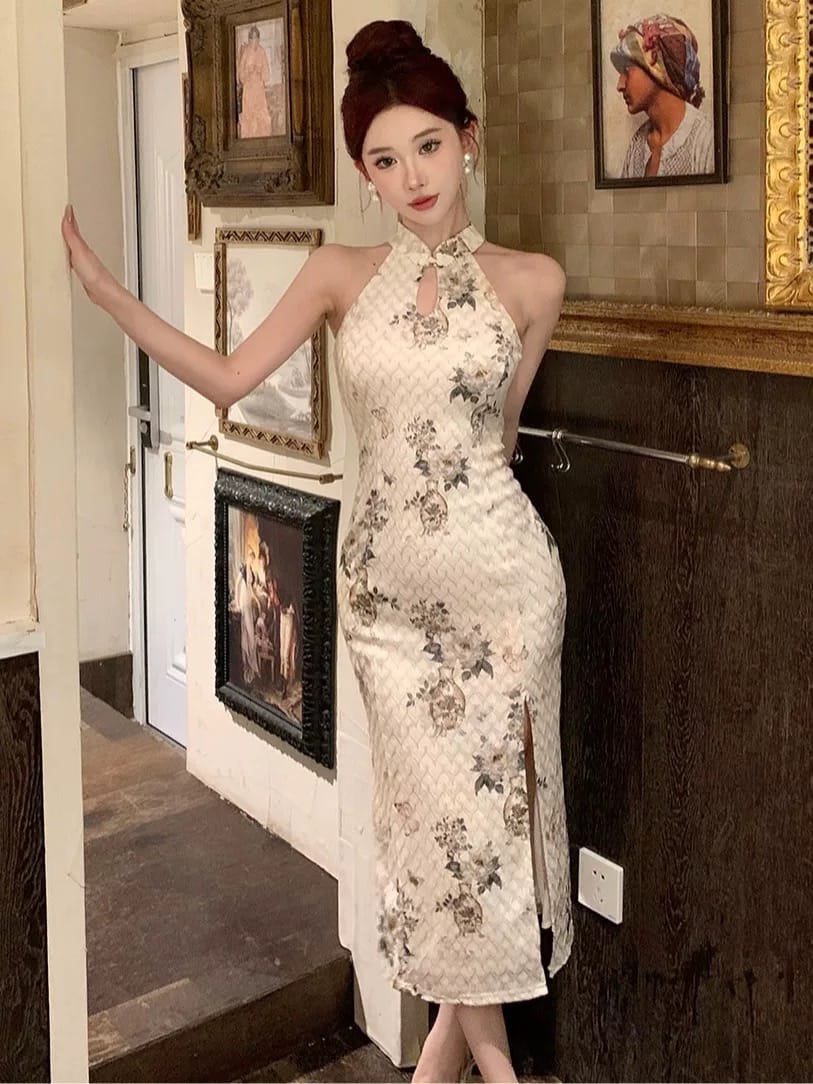 No feelings qipao dress Q231 image