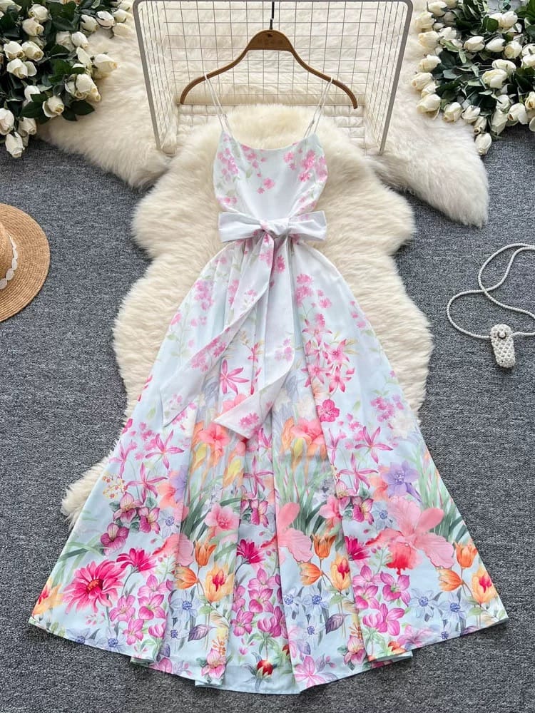 Sarai print dress CD357 image