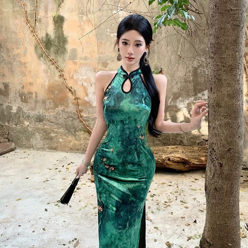 Alexis qipao dress Q228 image