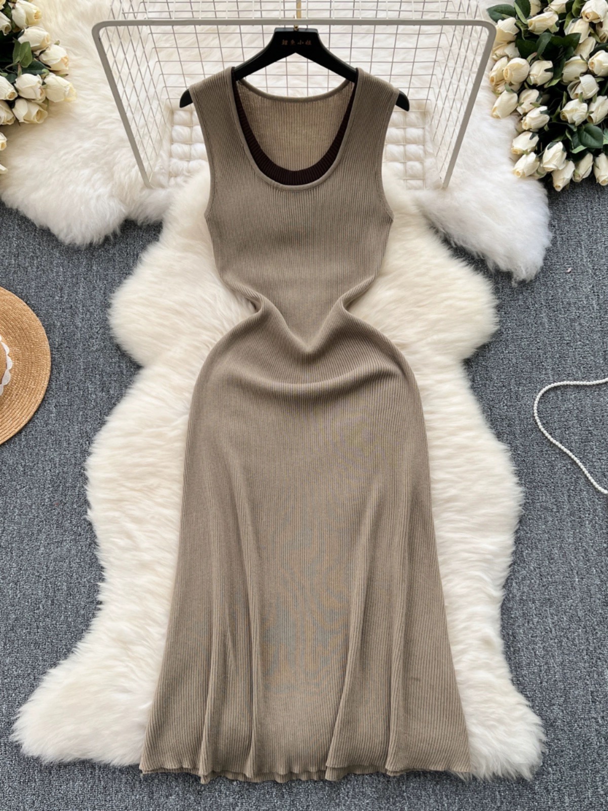 Something about this knitted dress KD265 image