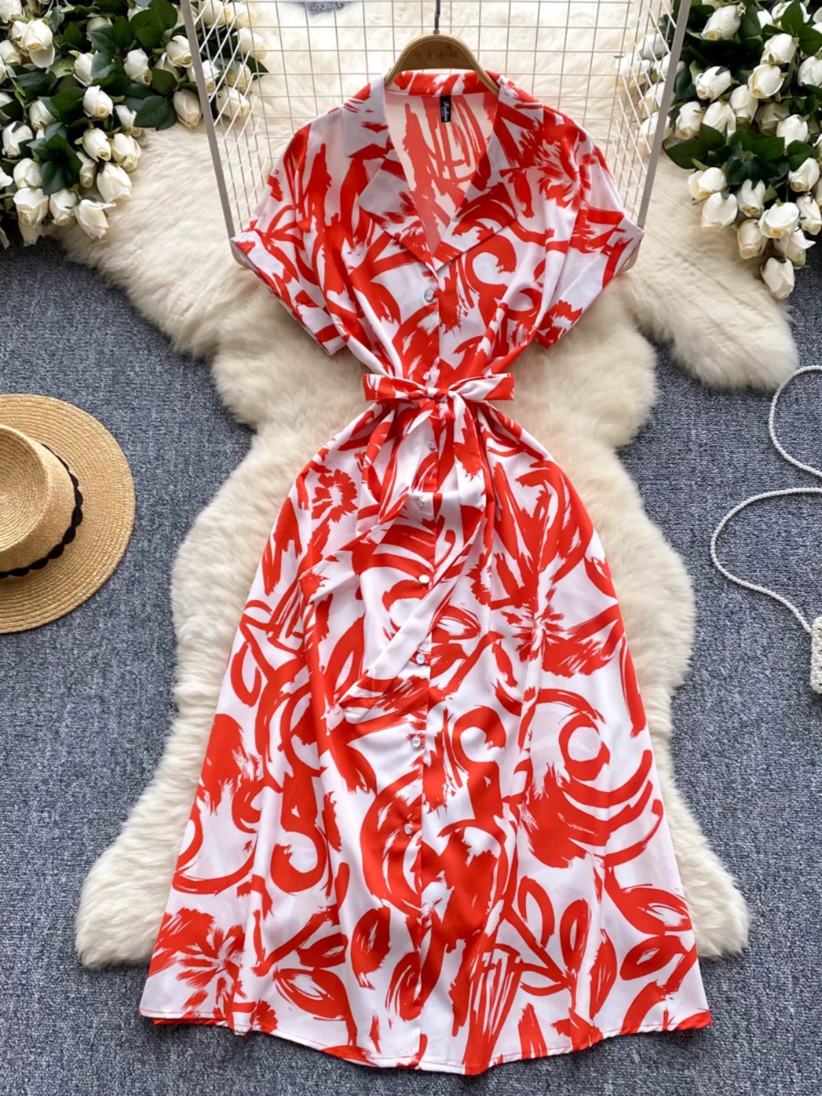 You needed me floral dress CD847 image