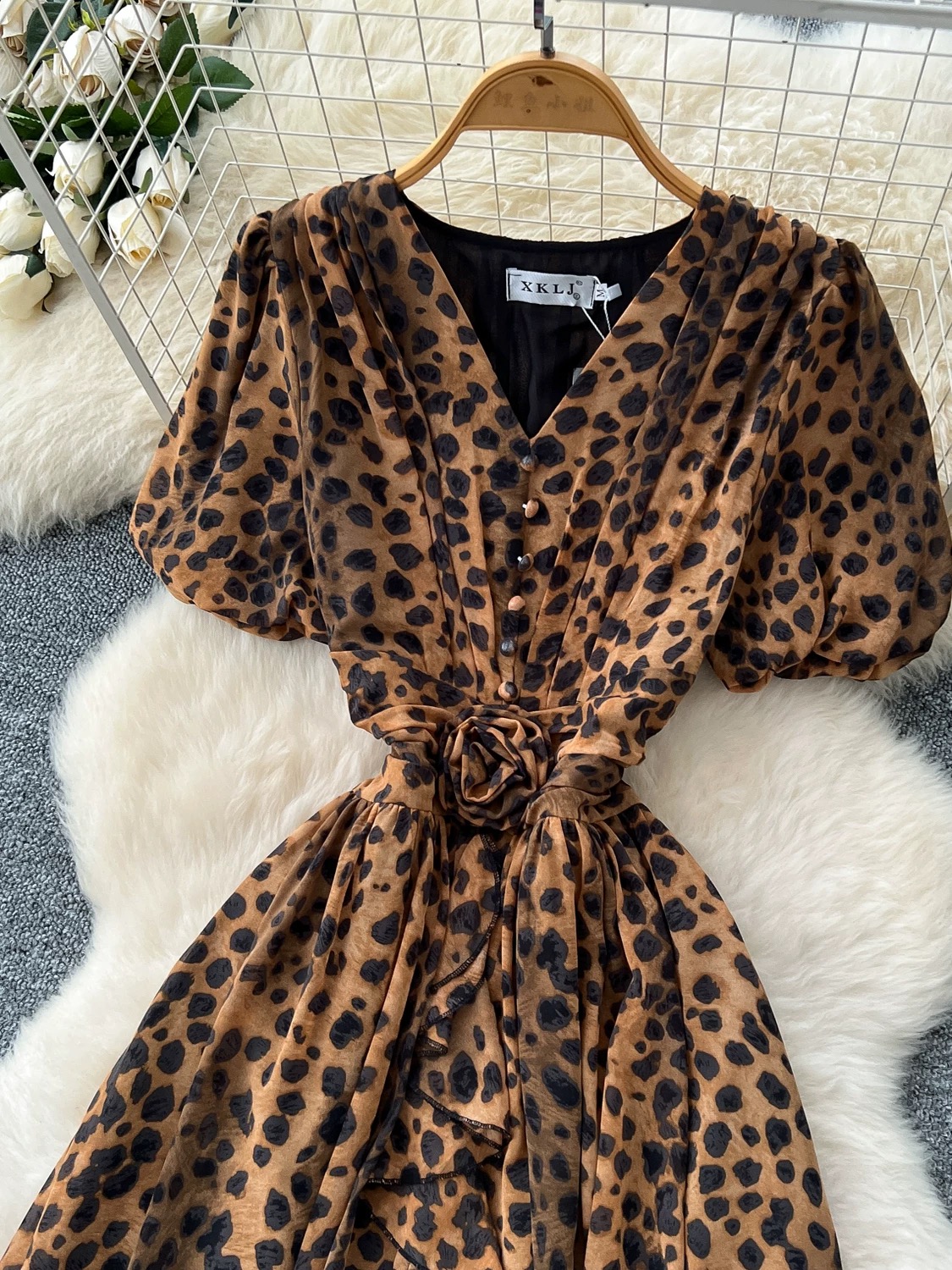 Casual baddie luxury dress CD610 image