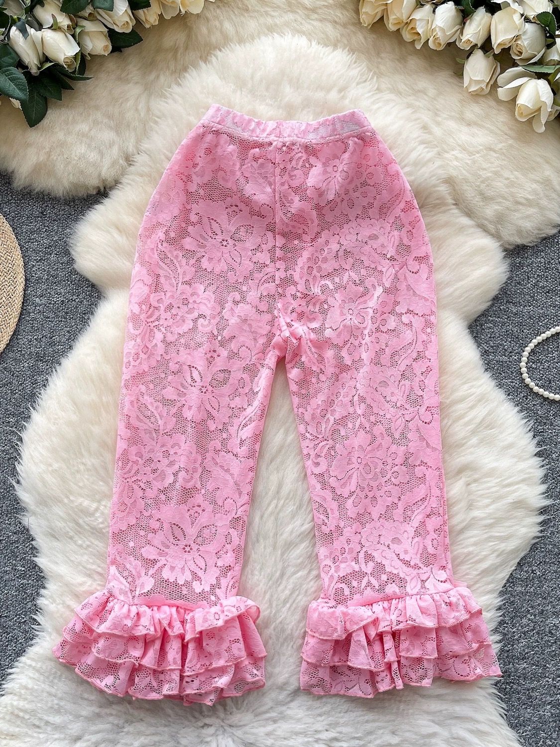Brighten up the night lace pants CP26 image