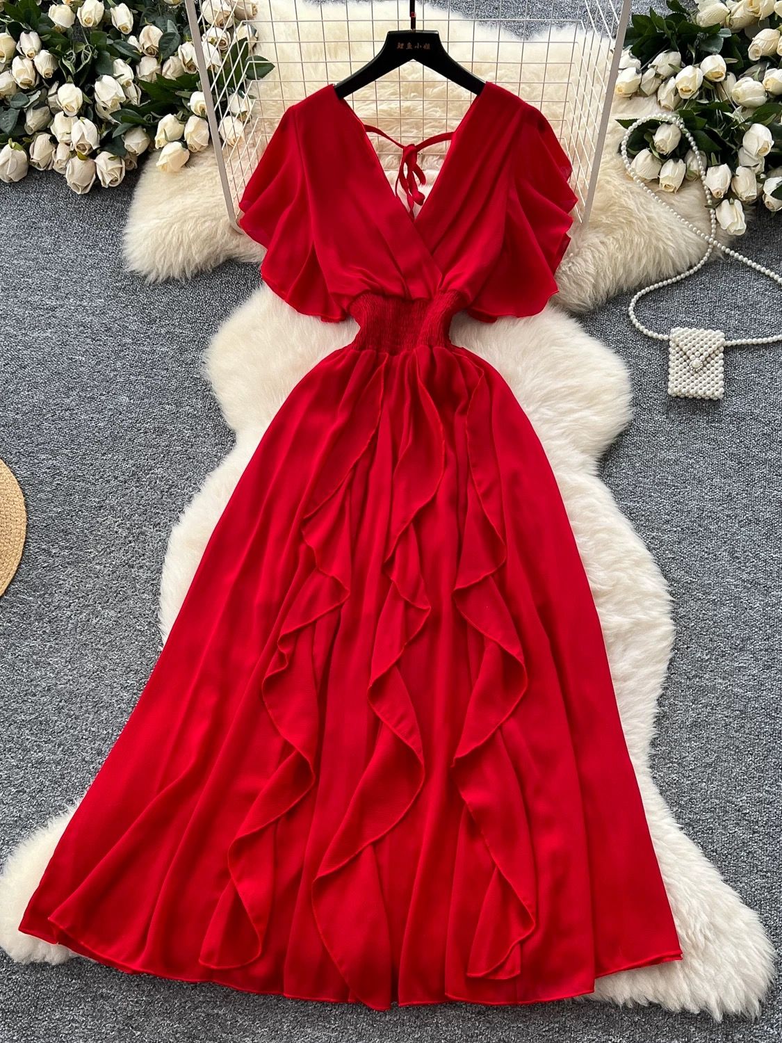 Fake it till you make it evening dress CD177 image