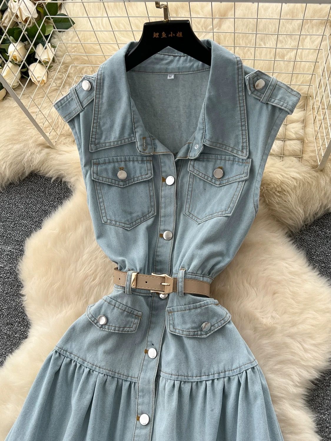 Isadora denim dress DD107 image