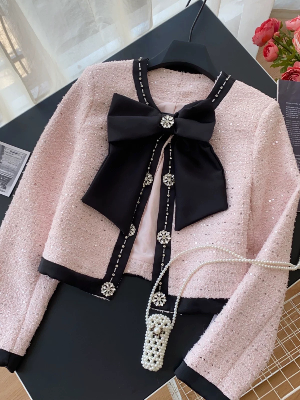 Social elite cropped blazer BL161 image